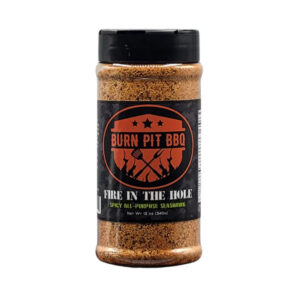 Burn Pit Fire In The Hole Spicy Seasoning bottle