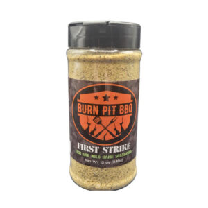 Burn Pit First Strike Fish & Wild Game Seasoning bottle