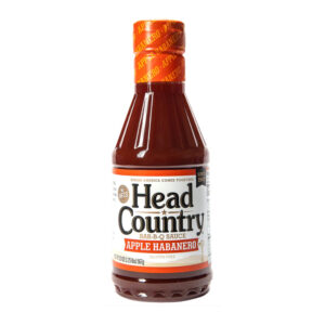 Head Country Apple Habanero Bar-B-Que Sauce bottle