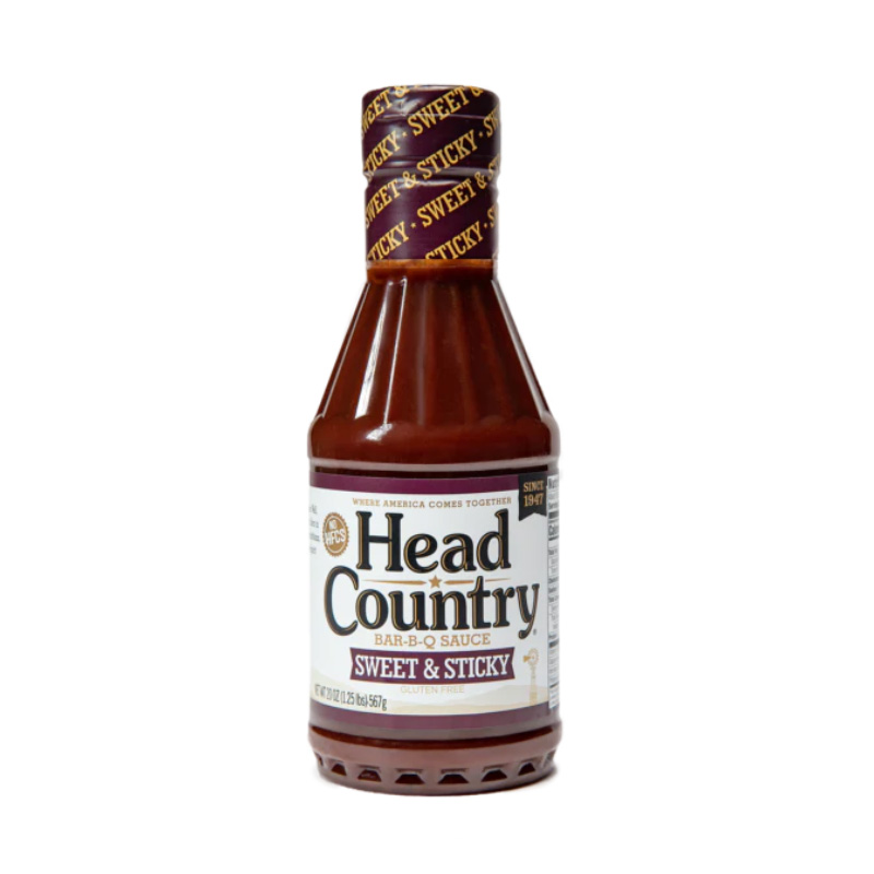 Head Country Sweet & Sticky Bar-B-Que Sauce bottle