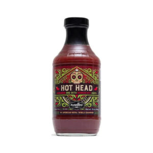 Plowboys Hot Head BBQ Sauce bottle