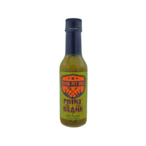 Burn Pit Point Blank Jalapeño Hot Sauce bottle