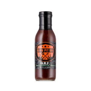 Burn Pit Q.R.F. Bold Barbecue Sauce bottle