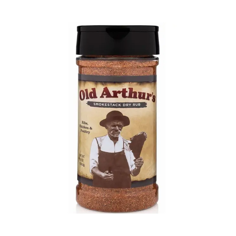 Old Arthur’s Smokestack BBQ Dry Rub –Smokehouse Flavor
