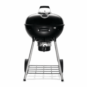 Napoleon Premium 22 Charcoal Kettle with 22-inch diameter, hinged grid and charcoal grill design