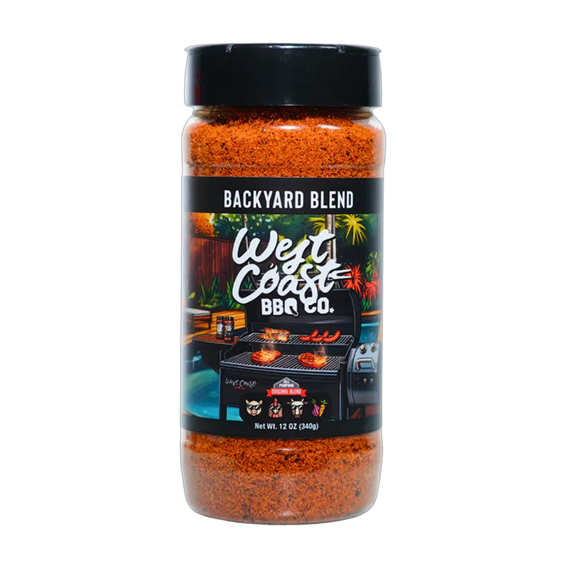 Backyard Blend with grilled chicken and veggies