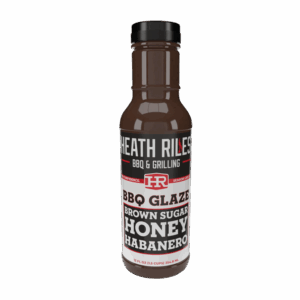 Heath Riles Brown Sugar Honey Habanero BBQ Glaze bottle