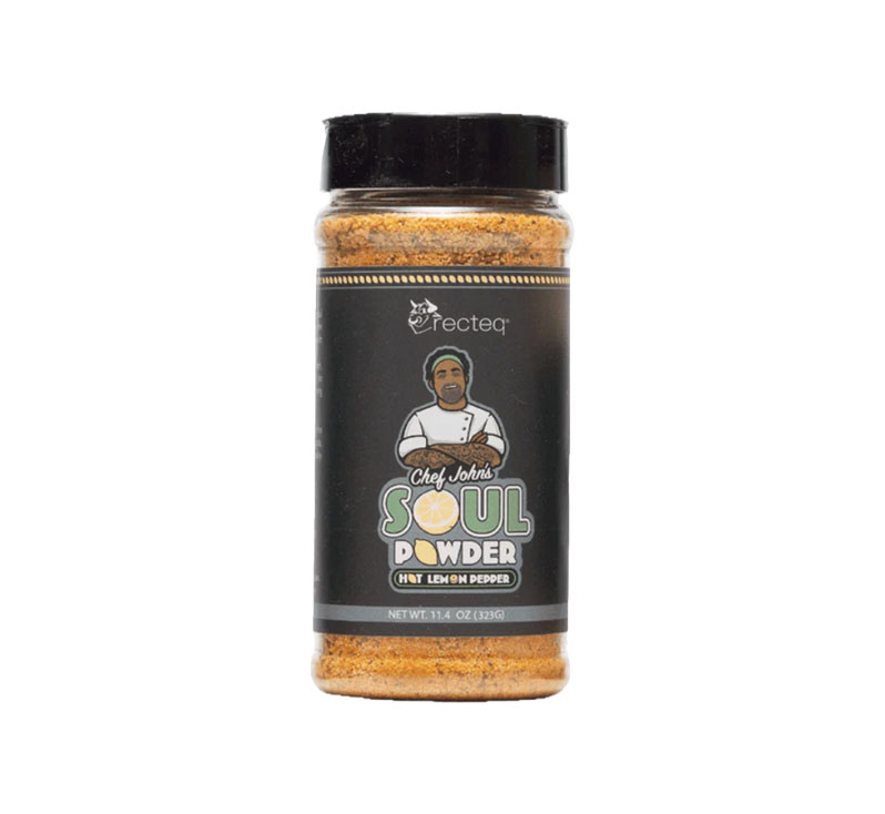 Bottle of Chef John’s Soul Powder Rub