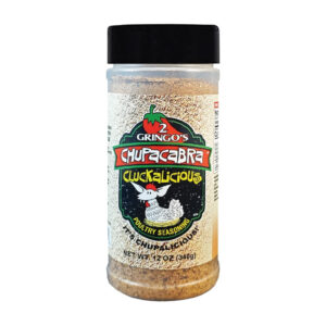 2 Gringos Chupacabra Cluckalicious seasoning bottle
