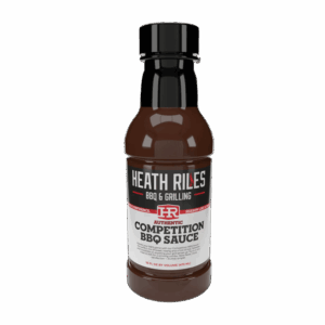 Bottle of Heath Riles Competition BBQ Sauce