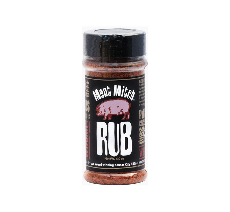 “Meat Mitch Competition Whomp! Rub bottle front label”