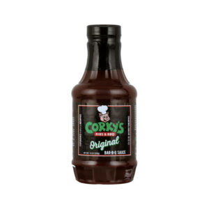 “Corky’s BBQ Original BBQ Sauce bottle – Memphis-style sweet & tangy barbecue sauce”