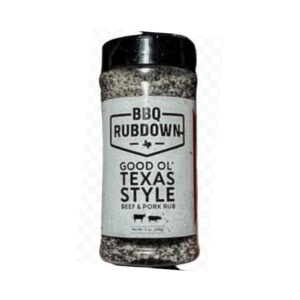 BBQ Rubdown Good Ol’ Texas Style Step One 11.95oz bottle base coat rub