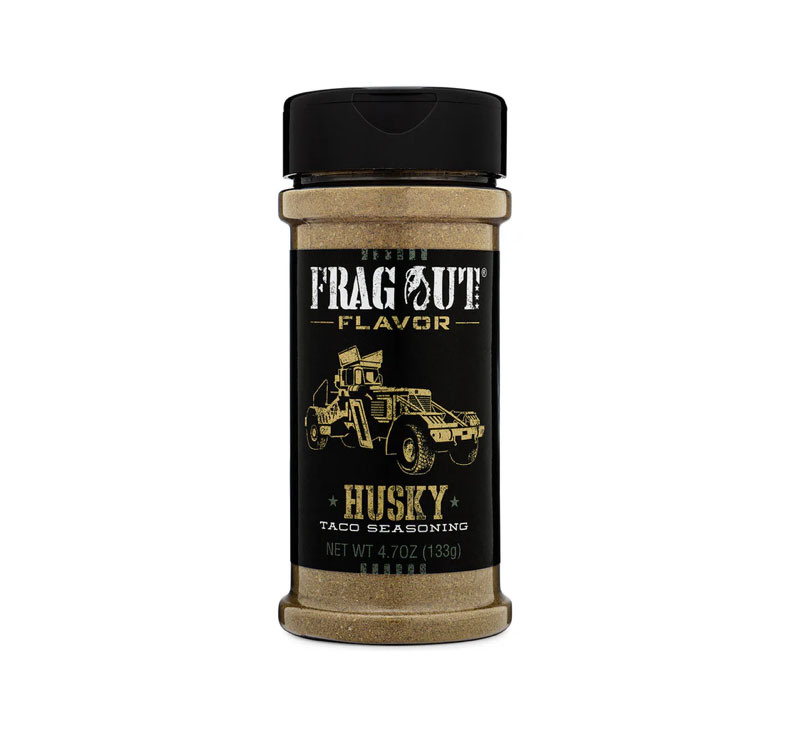 Frag Out Flavor Husky seasoning bottle