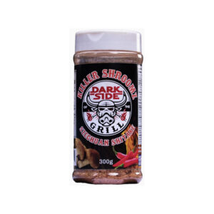“Killer Shroomz Szechuan Shitake BBQ Rub bottle – mushroom-based umami spice blend”