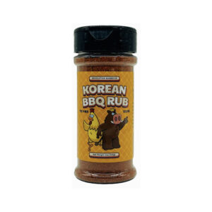 Revolution Barbecue Korean BBQ Rub bottle – bold Korean style grill seasoning