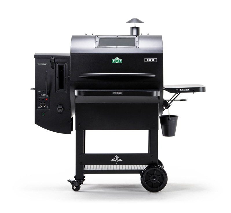 Green Mountain Grills LEDGE PRIME 2.0 pellet grill front view