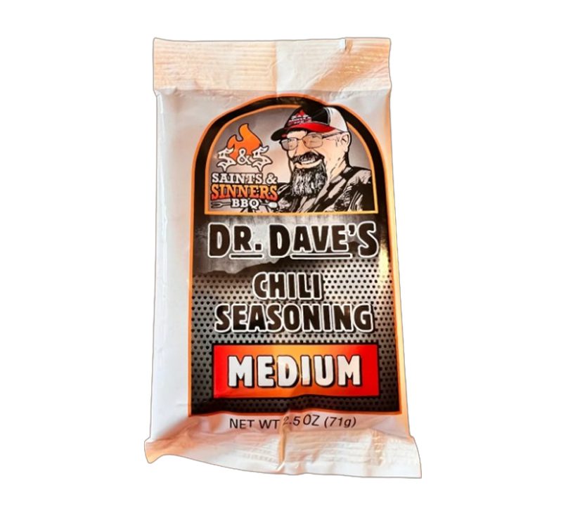 Medium Chili Seasoning bottle with warm chili spices