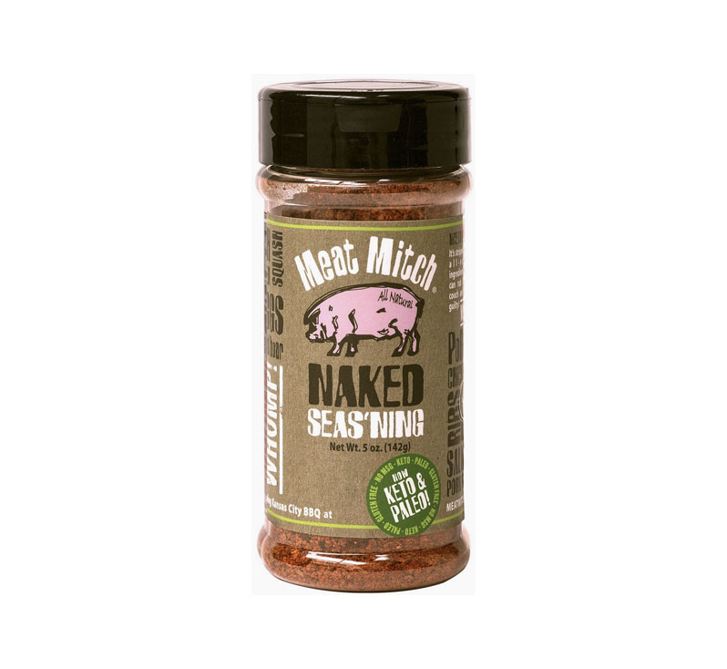 Meat Mitch Naked Seas’ning All Natural seasoning jar front view