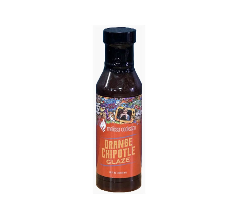 Melissa Cookston Orange Chipotle Glaze 12 oz bottle