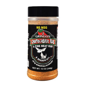 “2 Gringos Chupacabra Original No MSG seasoning bottle”