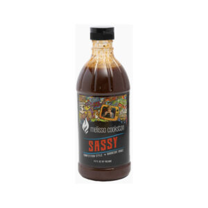 Melissa Cookston Sassy Sauce 16 oz bottle vinegar BBQ sauce