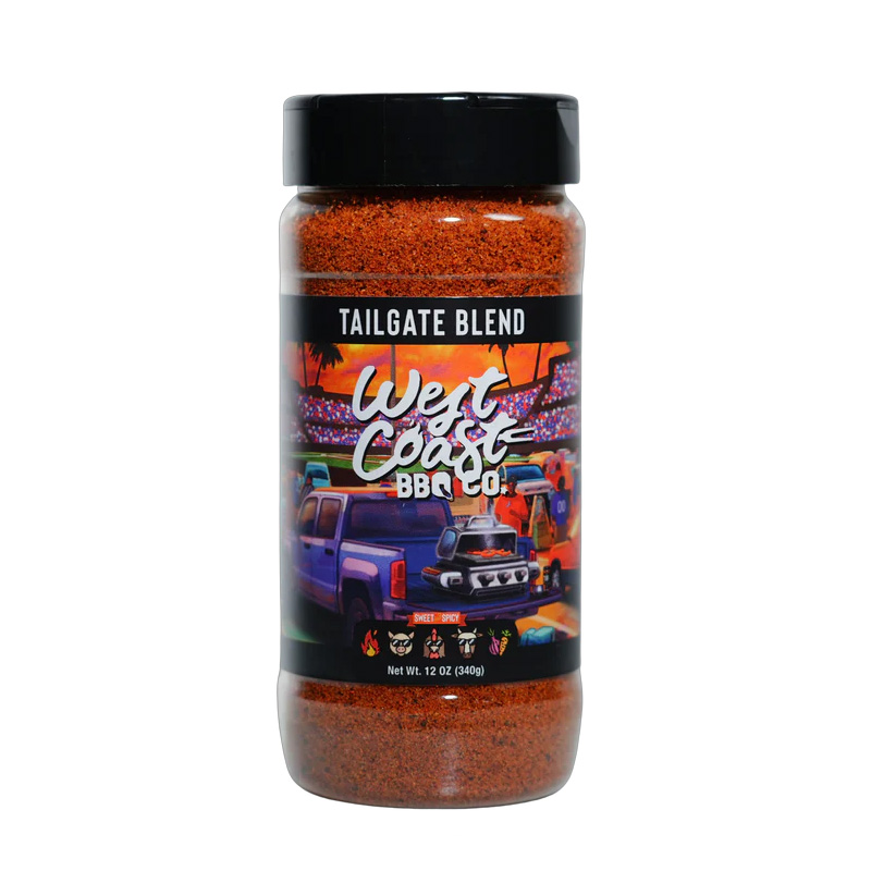 Tailgate Blend with ribs and burgers