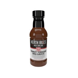 Bottle of Heath Riles Tangy Vinegar Sauce
