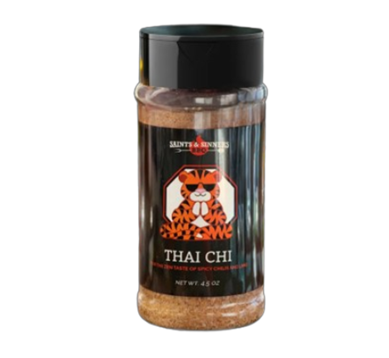 Thai Chi Thai seasoning blend bottle with chili and lime flavors