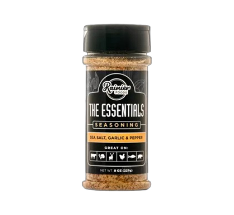 Rainier Foods The Essentials Seasoning 8 oz bottle