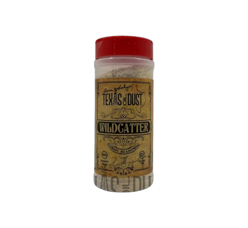 Texas Oil Dust Wildcatter Garlic Rub 15 oz shaker