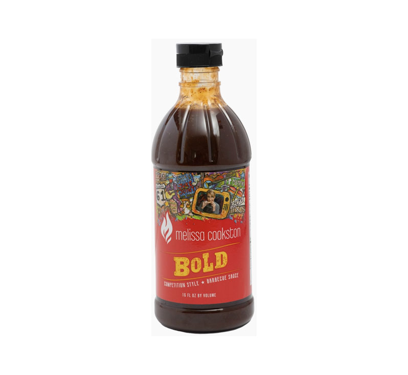 Melissa Cookston Bold BBQ Sauce 16 oz bottle