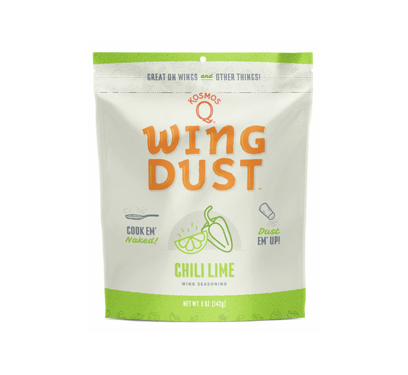 Chili Lime Wing Seasoning bottle with zesty chili-citrus blend