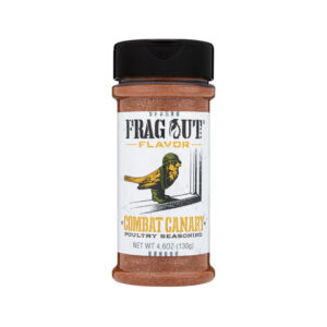 Frag Out Flavor Combat Canary seasoning bottle
