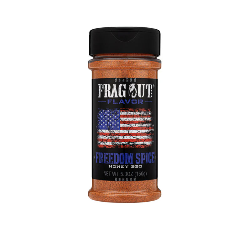 Frag Out Flavor Freedom Spice seasoning bottle