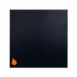 Magnetic grill side shelf for extra prep space