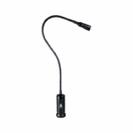 Magnetic LED grill light with flexible gooseneck