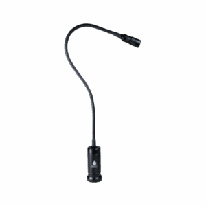 Magnetic LED grill light with flexible gooseneck
