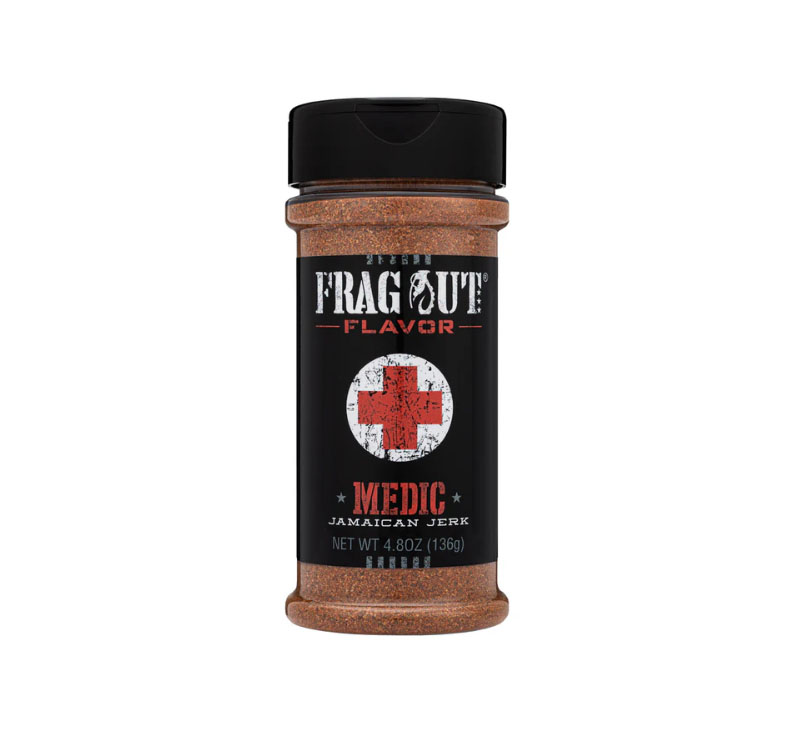Frag Out Flavor Medic seasoning bottle