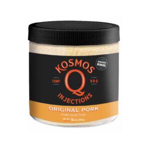 “Bag of Pork Injection for juicy, tender pork cuts”