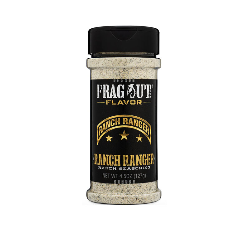 Frag Out Flavor Ranch Ranger seasoning bottle