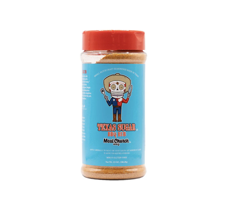 Texas Sugar BBQ Rub seasoning bottle