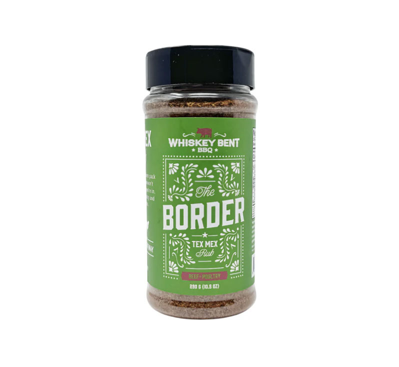The Border Tex-Mex Rub seasoning bottle