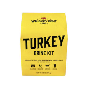 Whiskey Bent BBQ Turkey Brine and Seasoning Kit packaging
