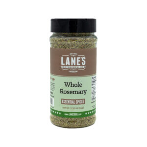 Lane’s BBQ Whole Rosemary seasoning container