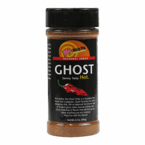 Dizzy Pig Ghost seasoning shaker bottle with ghost pepper spice blend