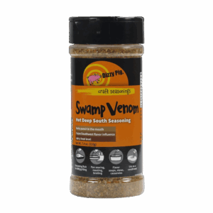 Dizzy Pig Swamp Venom Cajun seasoning shaker