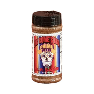 Bottle of Big Rome’s Prime Rib A.P. Sazon seasoning