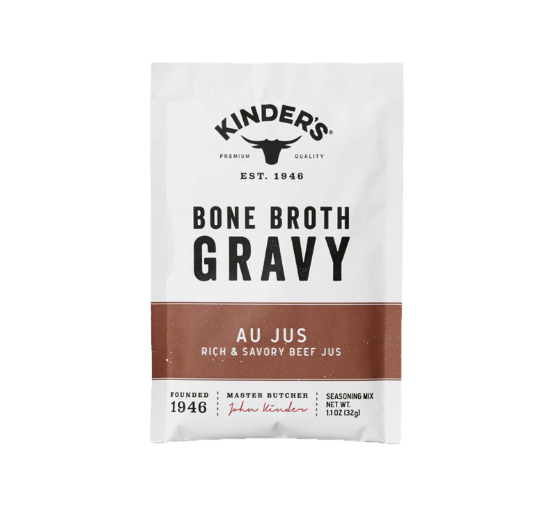 Jar of Kinder’s Au Jus Bone Broth Gravy