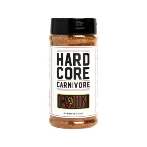 Jar of Hardcore Carnivore Cajun Seasoning